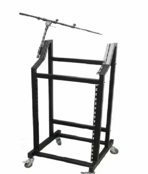 Rack 19"mobile  avec perche mic