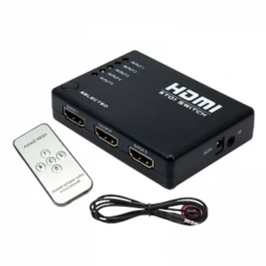 HDMI switch 4 sorties 5VDC