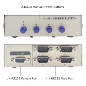 Switcheur RS-232 4 port