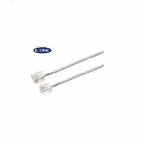Cordon tel 5m double fiche RG11