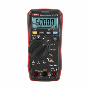 Multimetre TRMS AC DC 10A 600V blue