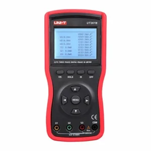 Three clamp phase voltmetre