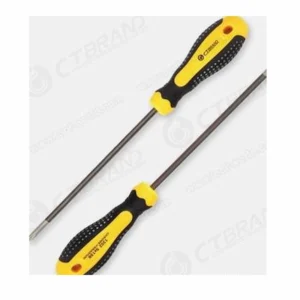 Screwdriver with nickel frosted tip