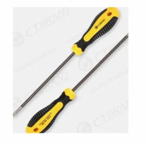 Screwdriver with nickel frosted tip